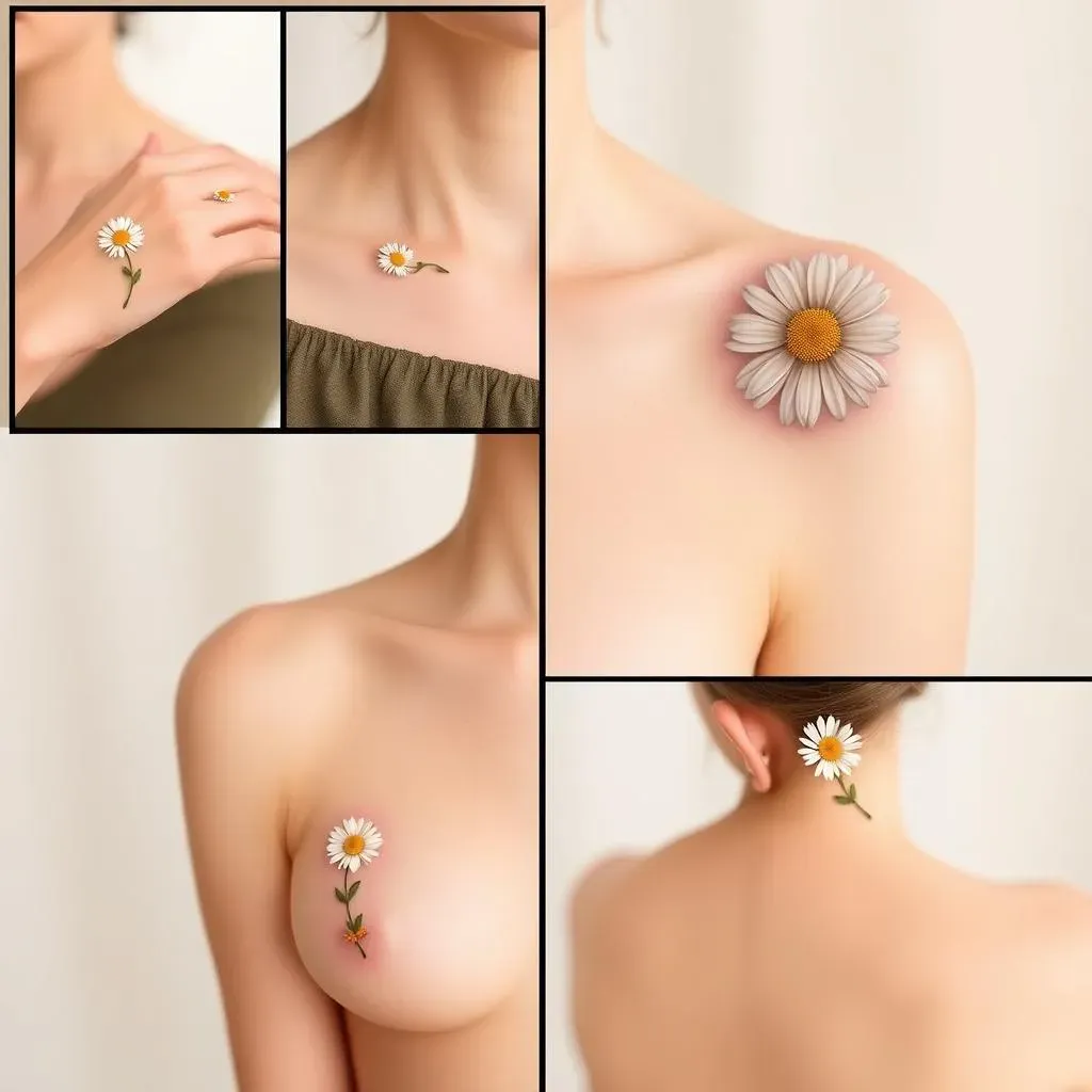 Placement Ideas for Your Daisy Tattoo