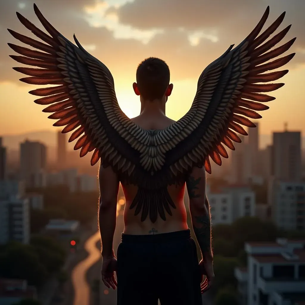 Placement Ideas for Your Eagle Wings Tattoo