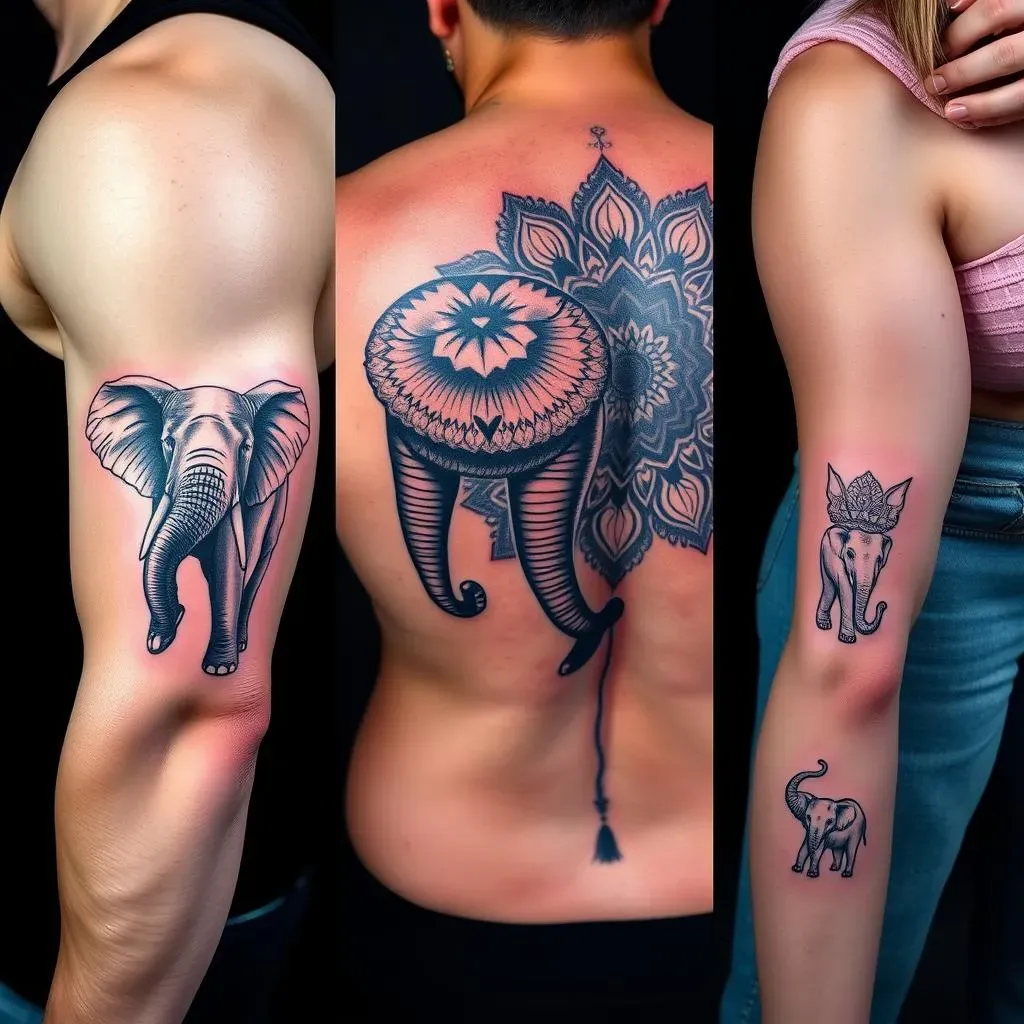 Placement Ideas for Your Elephant Tattoo: Arm, Back, and More