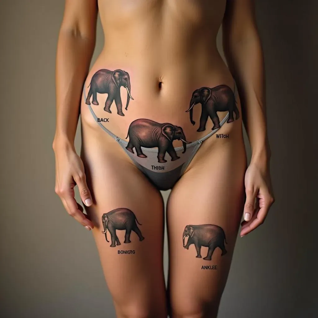 Placement Ideas for Your Elephant Tattoo
