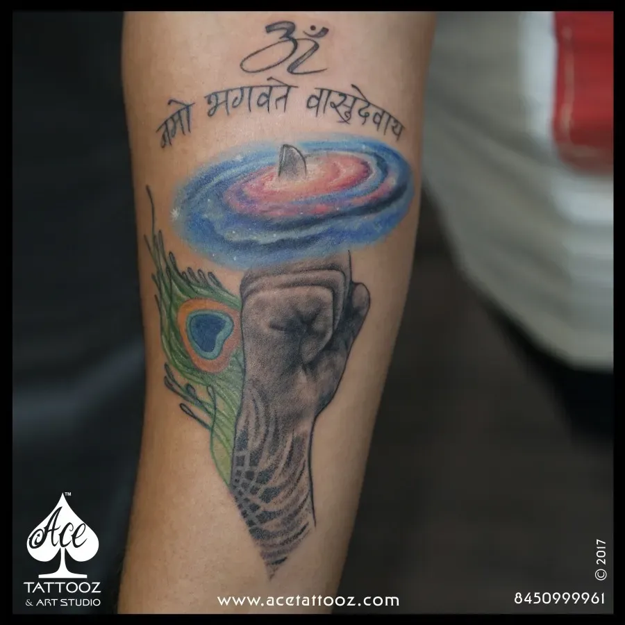 Placement Ideas for Your Krishna Tattoo Design