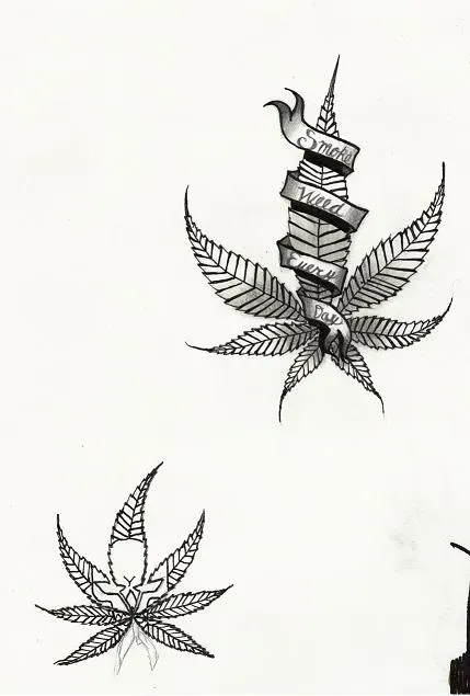 Placement Ideas for Your Weed Tattoo Design