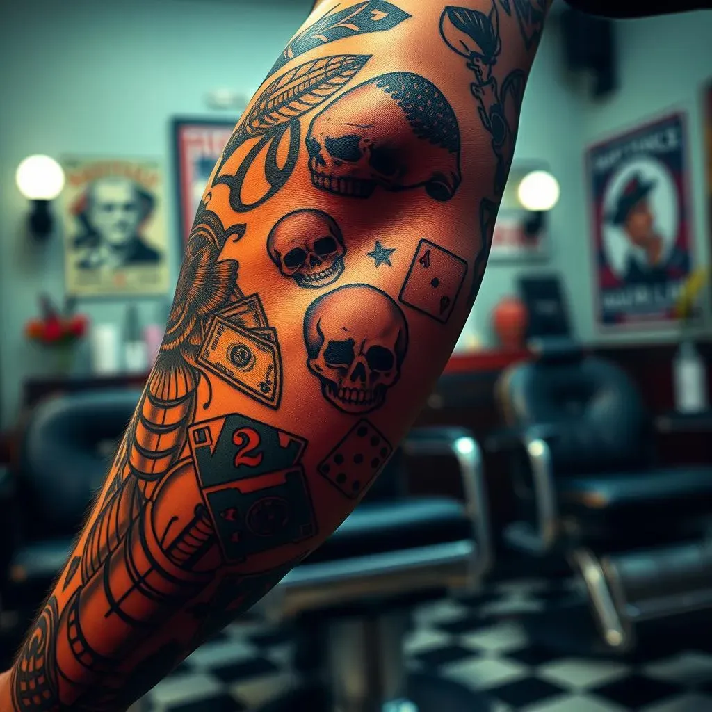 Placement Matters: Showcasing Your Gangster Tattoo Designs