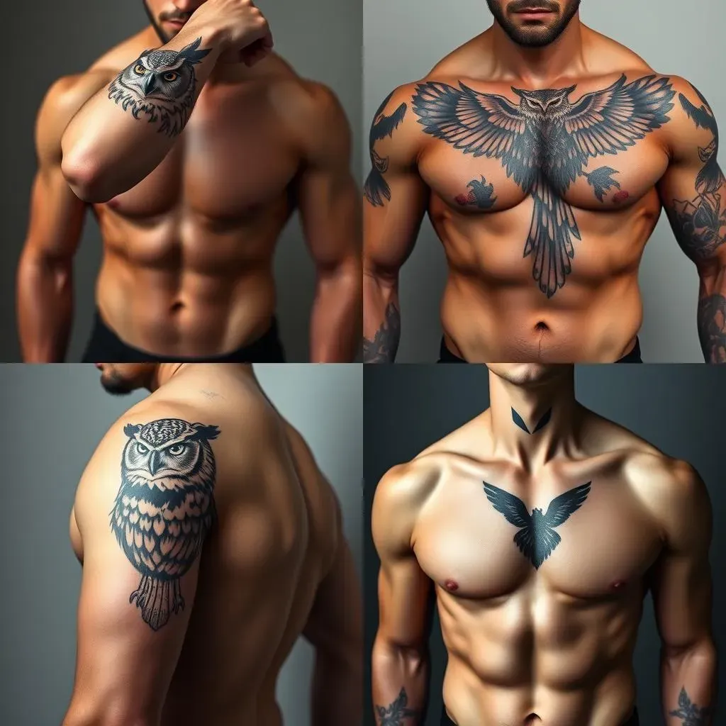 Placement Perfection: Where to Get Your Owl Tattoo for Men