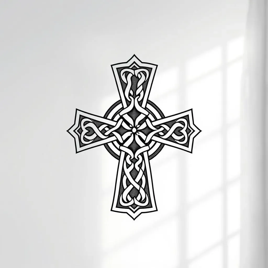 Popular Celtic Cross Tattoo Designs for Men