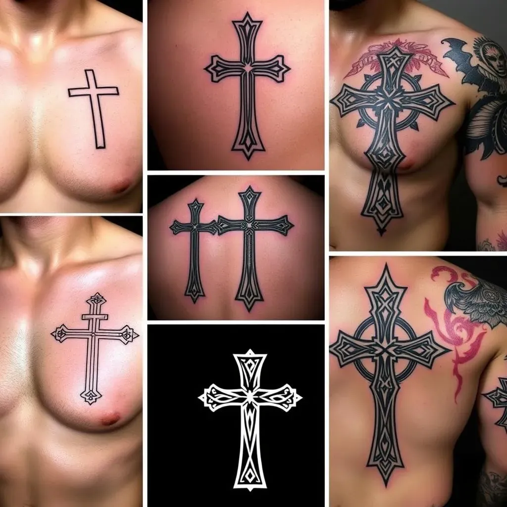 Popular Cross Tattoo Designs for Men