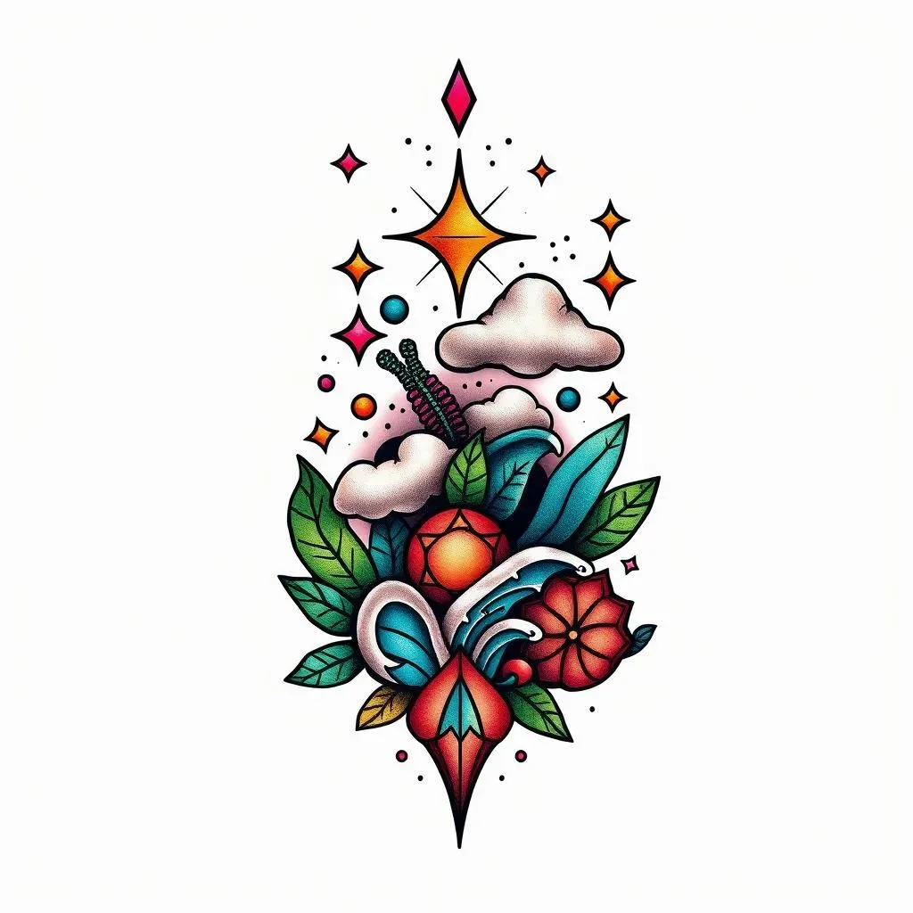 Popular Designs to Put Around a Tattoo