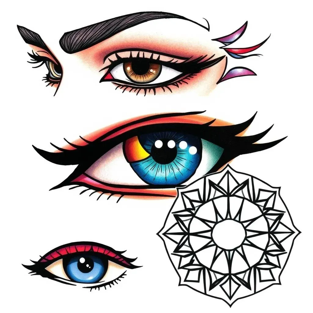 Popular Eye Tattoo Designs: From Traditional to Modern Styles
