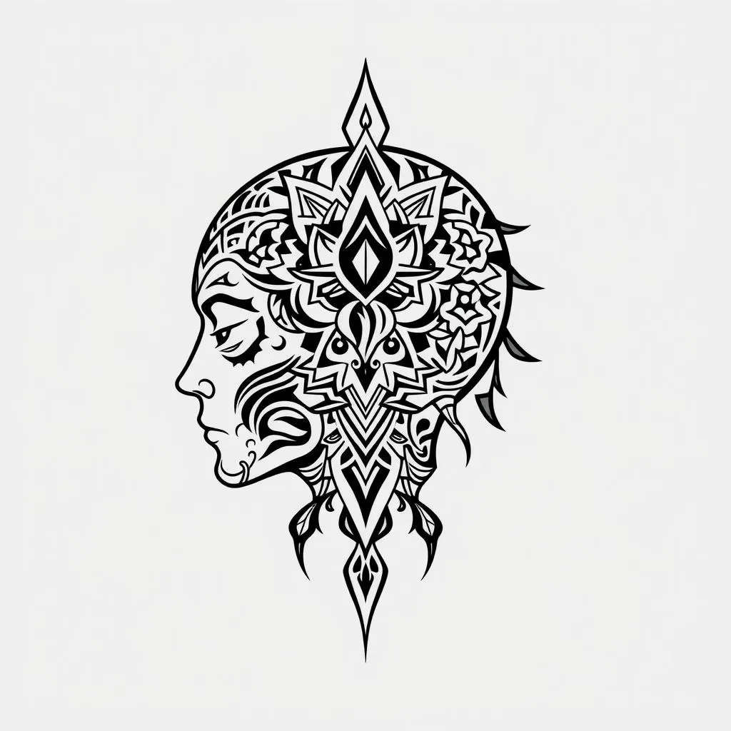 Popular Head Tattoo Designs for Men & Women: From Geometric to Tribal