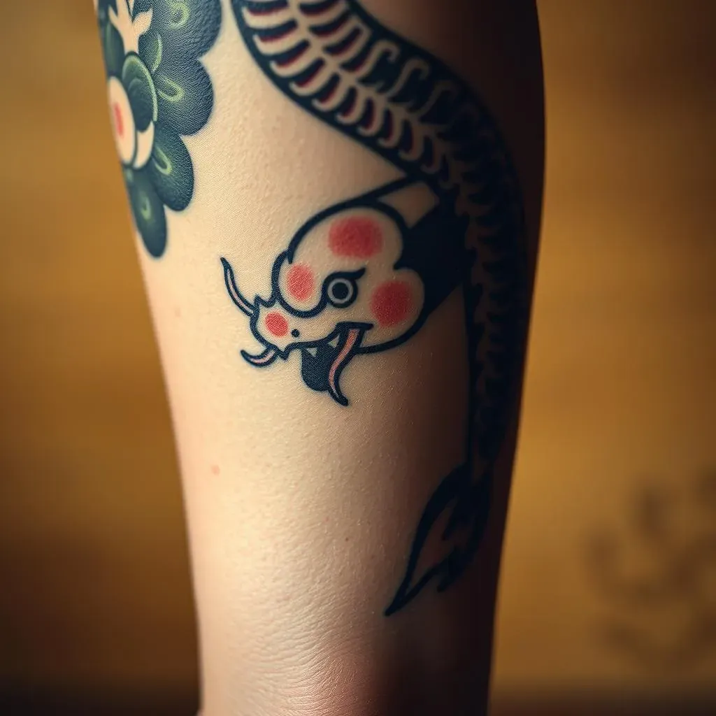 Popular Japanese Leg Tattoo Designs for Men: From Dragons to Koi