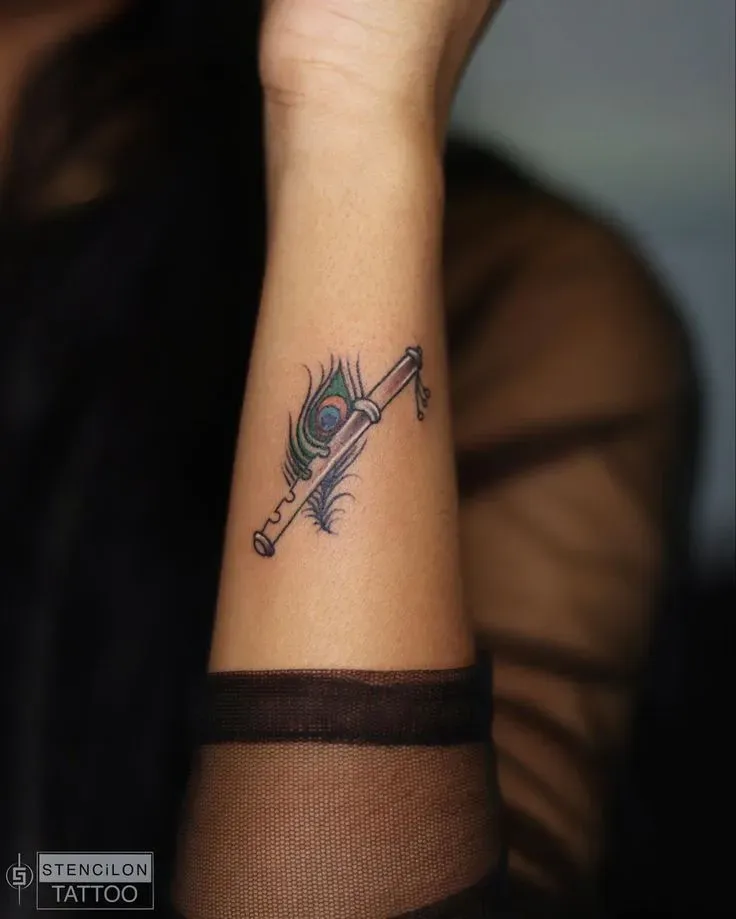 Popular Krishna Tattoo Designs and Their Symbolism