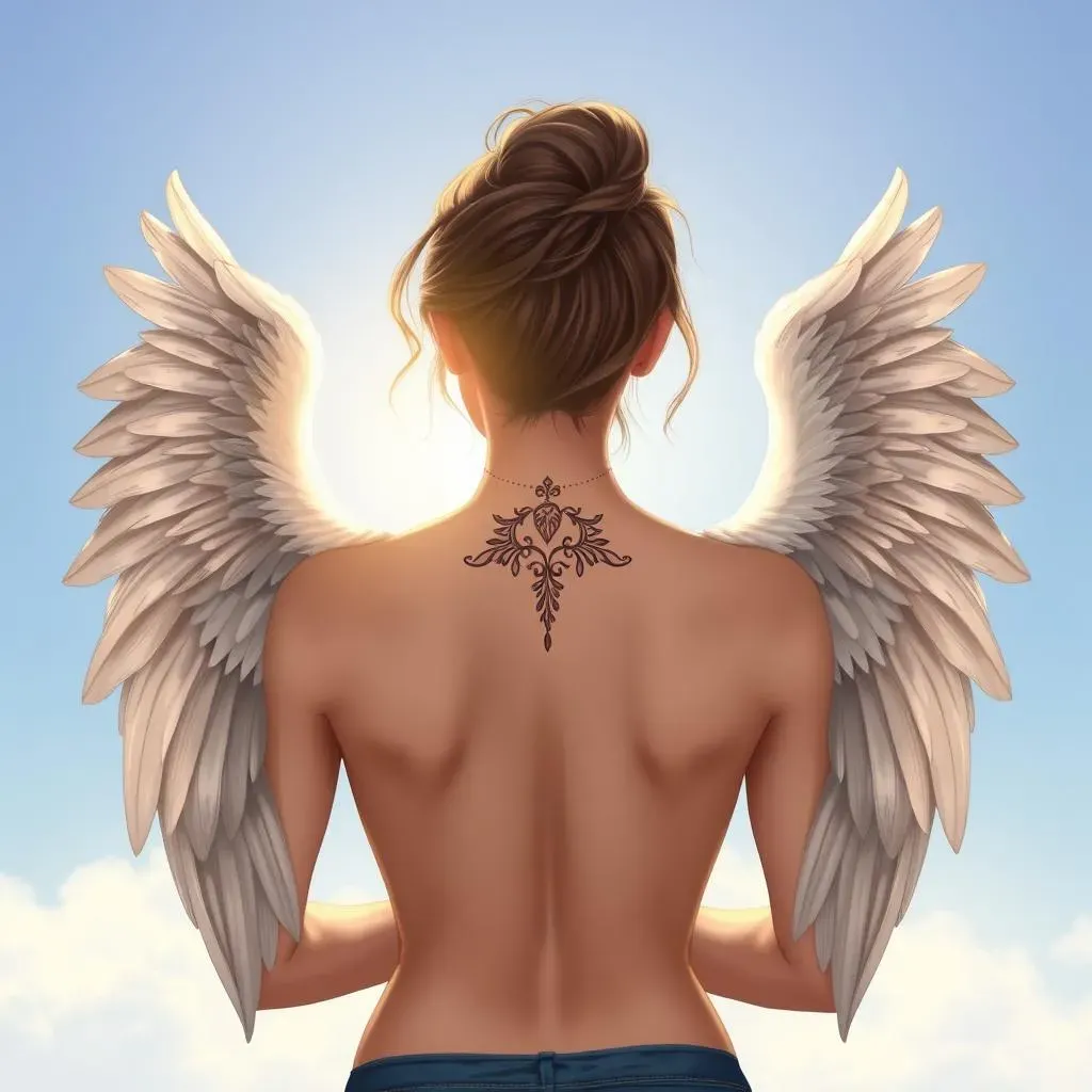 Popular Placement Ideas for Your Angel Wings Tattoo