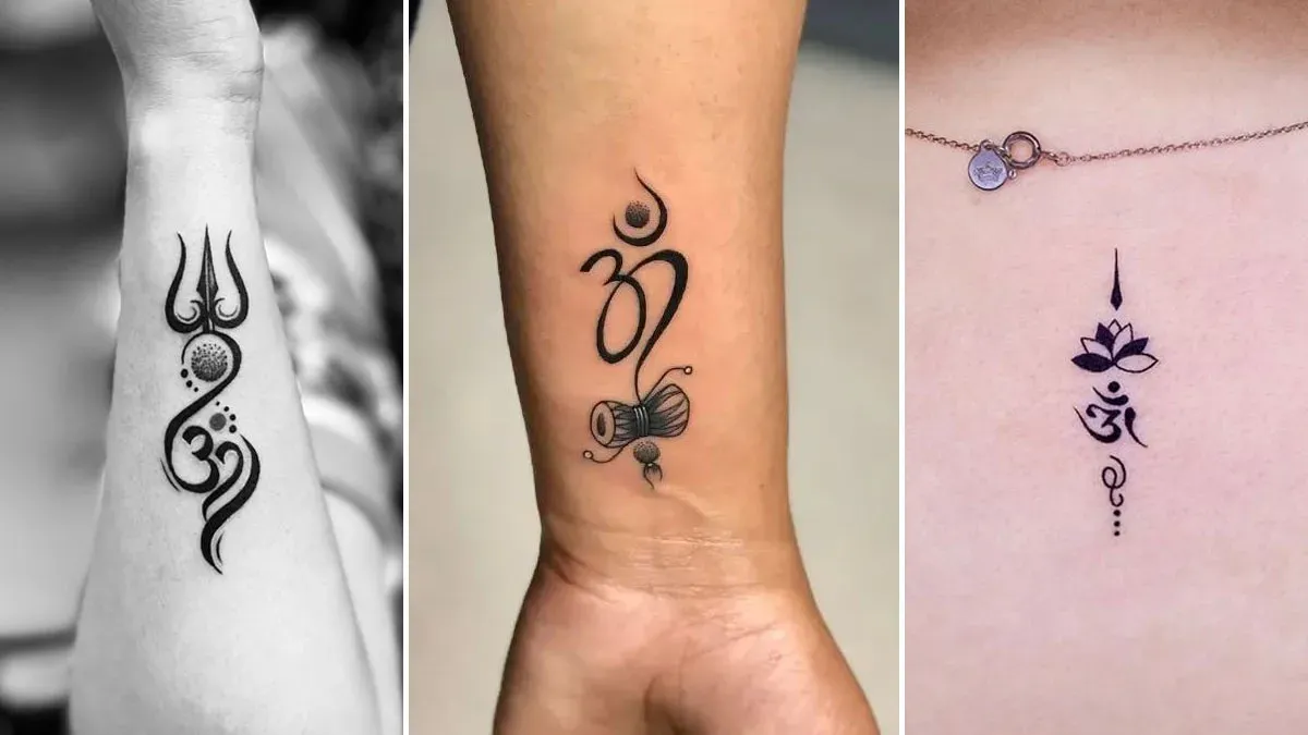 Popular Placements for Om Tattoo Designs on Females