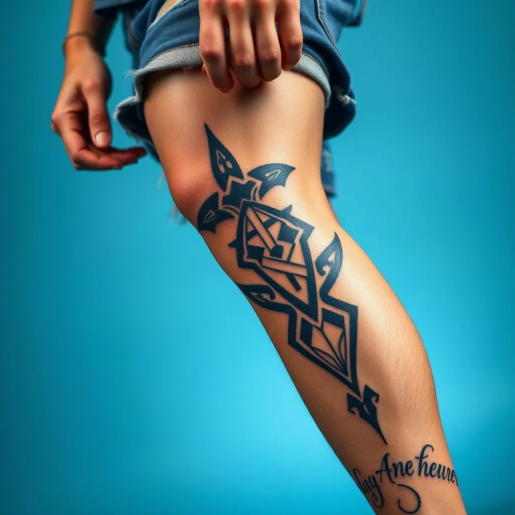 Popular Shin Tattoo Styles for Men