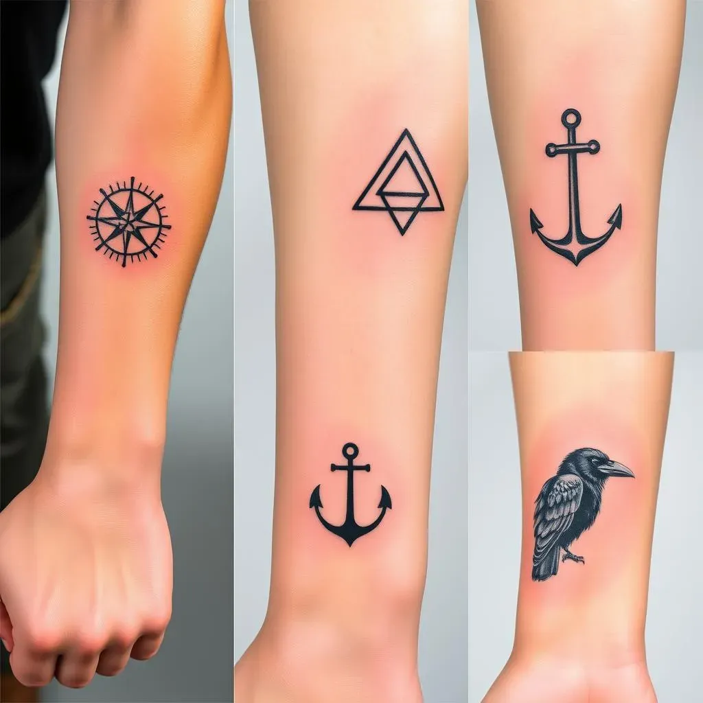 Popular Small Tattoo Styles for Men's Forearms