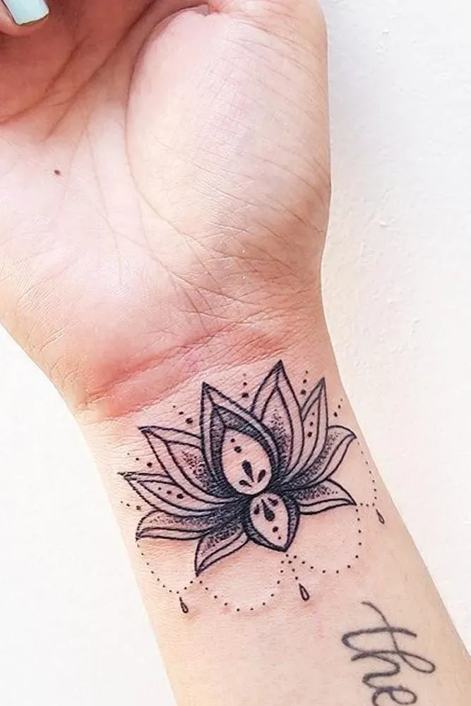 Popular Styles and Interpretations of Lotus Flower Tattoo Designs