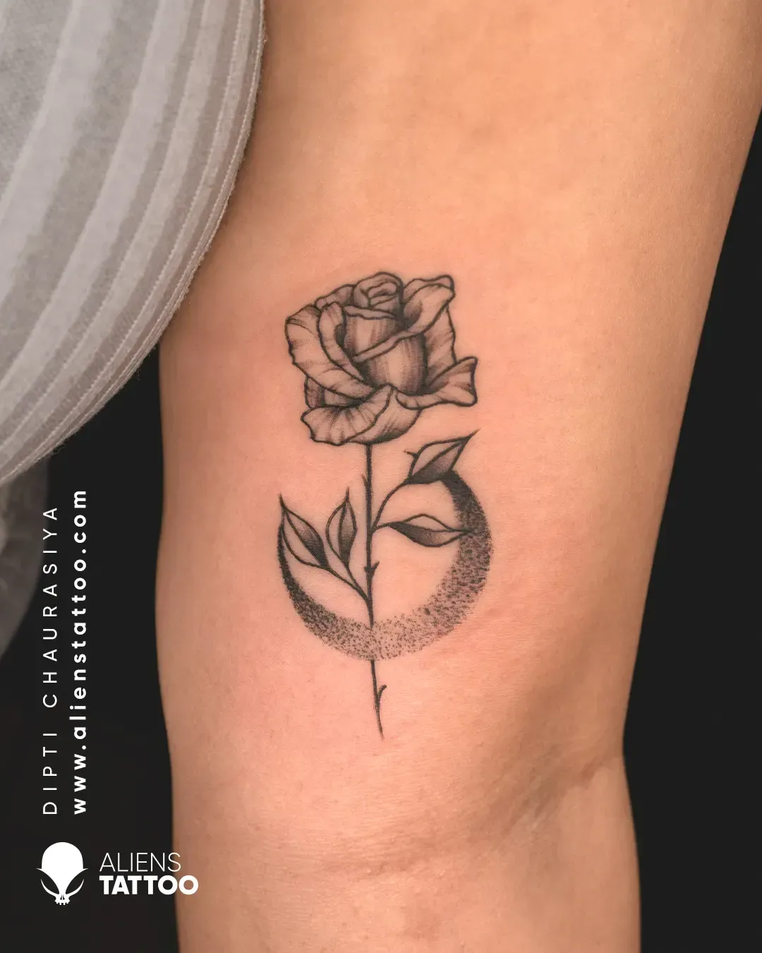 Popular Styles and Placements for Rose Tattoo Designs for Ladies