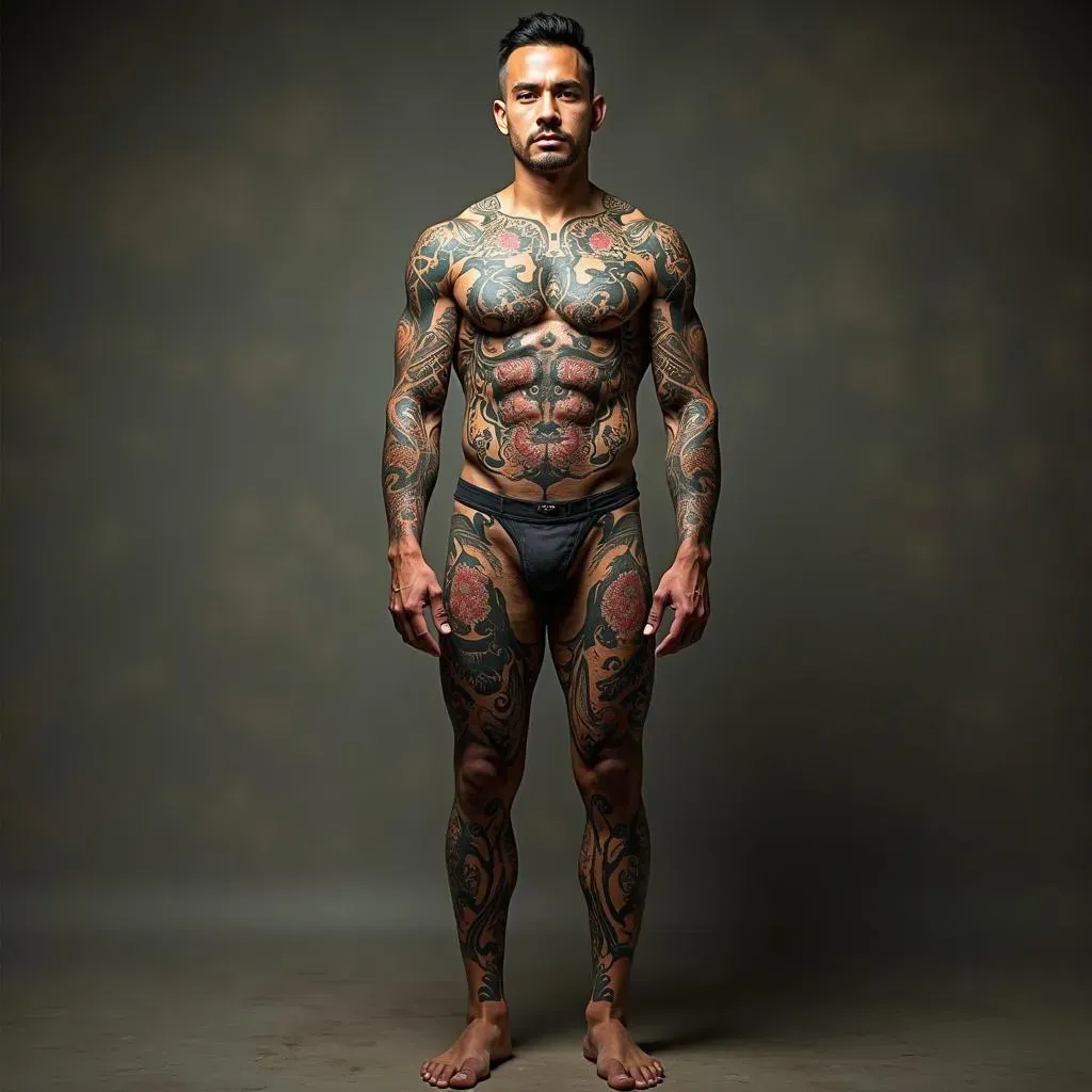 Popular Styles for Men's Full Leg Tattoos