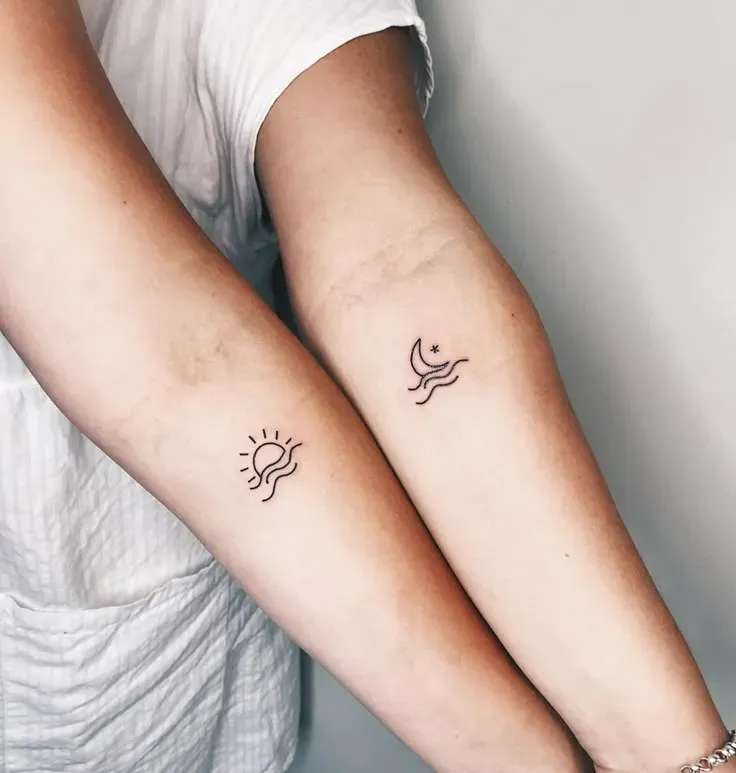 Popular Tattoo Designs Matching for Couples, Friends, and Family