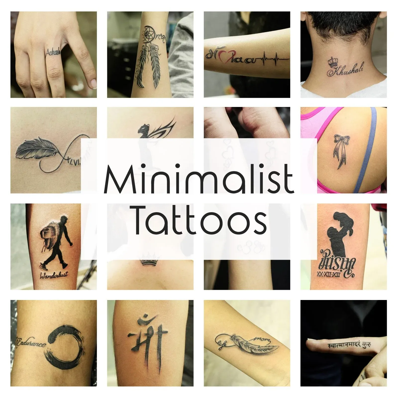 Popular Tiny Tattoo Designs and What They Actually Represent
