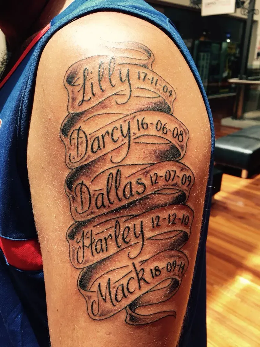 Practical Steps Before Getting Tattoo Designs with Kids Names
