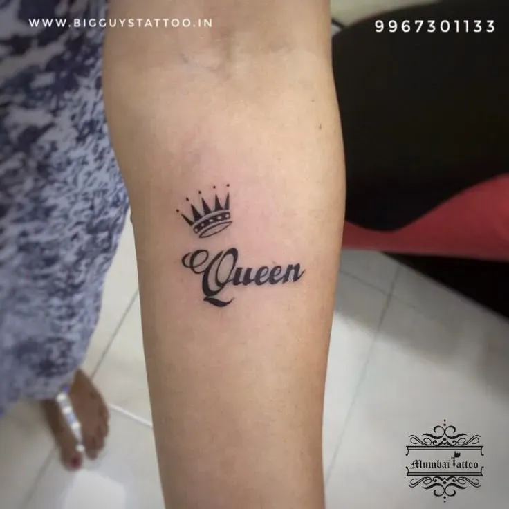 Discover the Most Stunning queen tattoo designs on hand