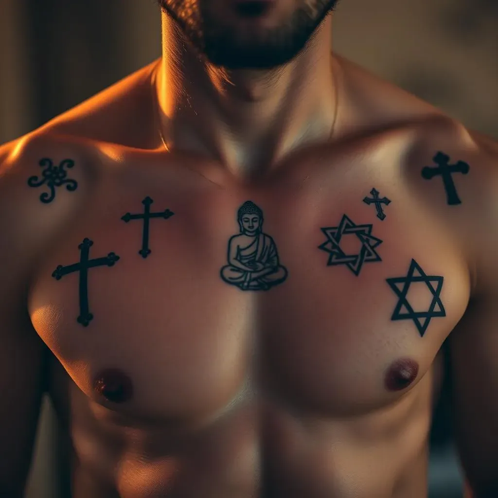 Ultimate Religious Chest Tattoos for Men