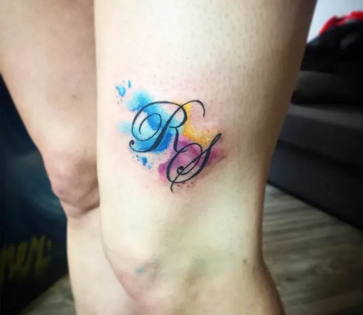 15 Stunning rs tattoo designs: Ideas for Names & Initials