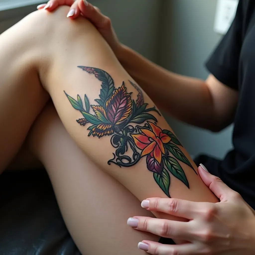 Showcasing Your Unique Leg Tattoos: Aftercare and Artist Selection