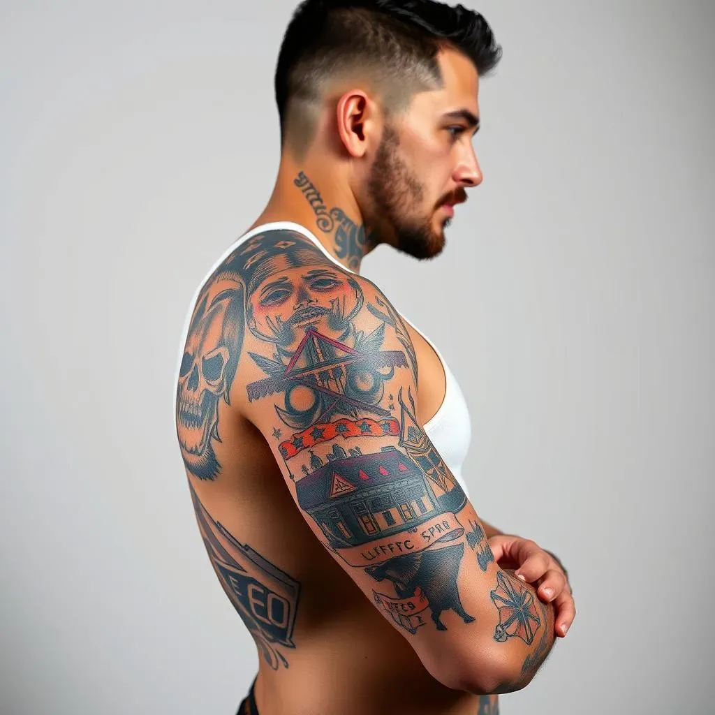 Ultimate Sleeve Tattoo Ideas for Men Shoulder