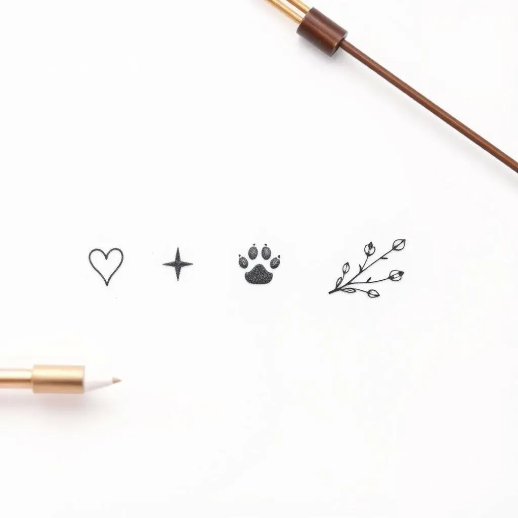 Small & Cute Tattoo Designs for Girls: Delicate Inks