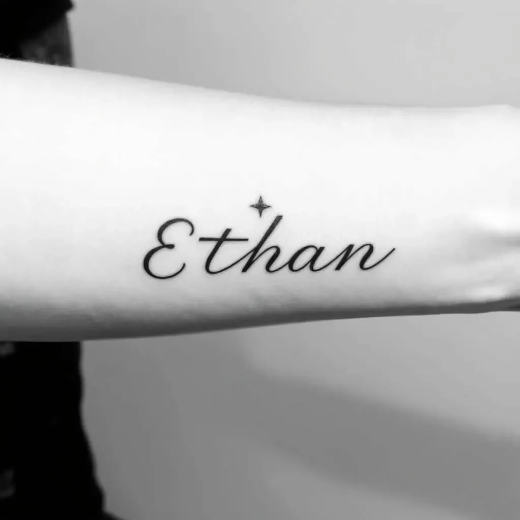 Small Name Tattoo Ideas for Men: Inspiration and Designs