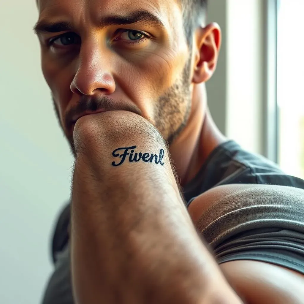 Ultimate Guide: Small Name Tattoos for Men