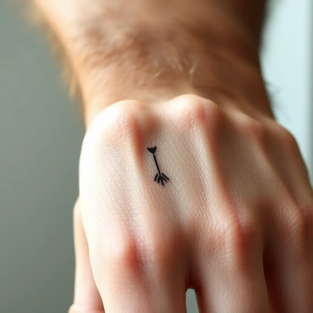 Ultimate Small Tattoo Ideas for Men Finger