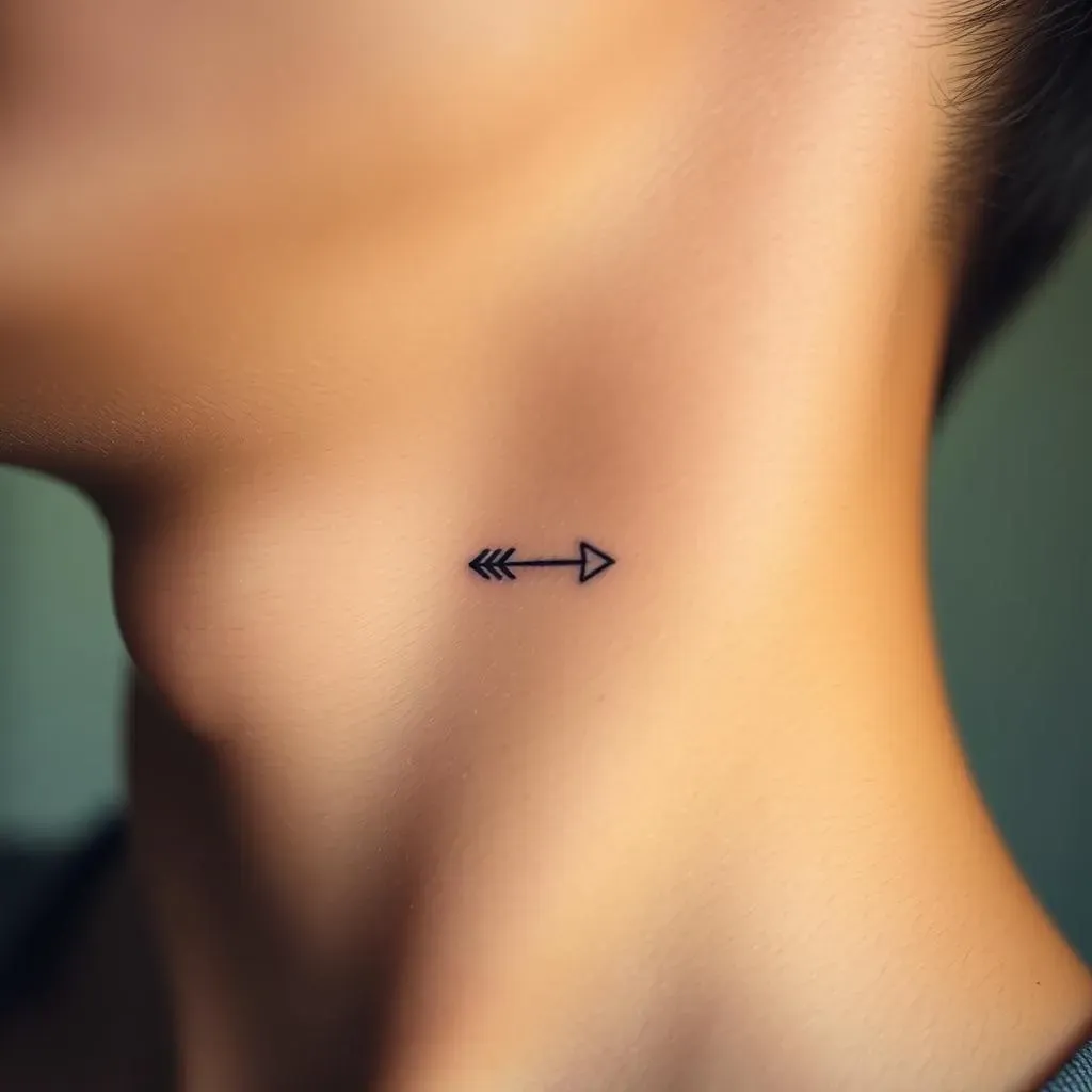 Ultimate Small Tattoo Ideas for Men Neck