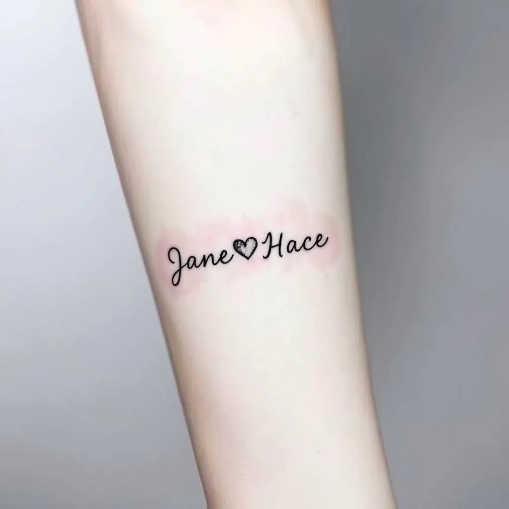 Small Tattoo Ideas for Men with Girlfriend's Name: Adding Personal Touches