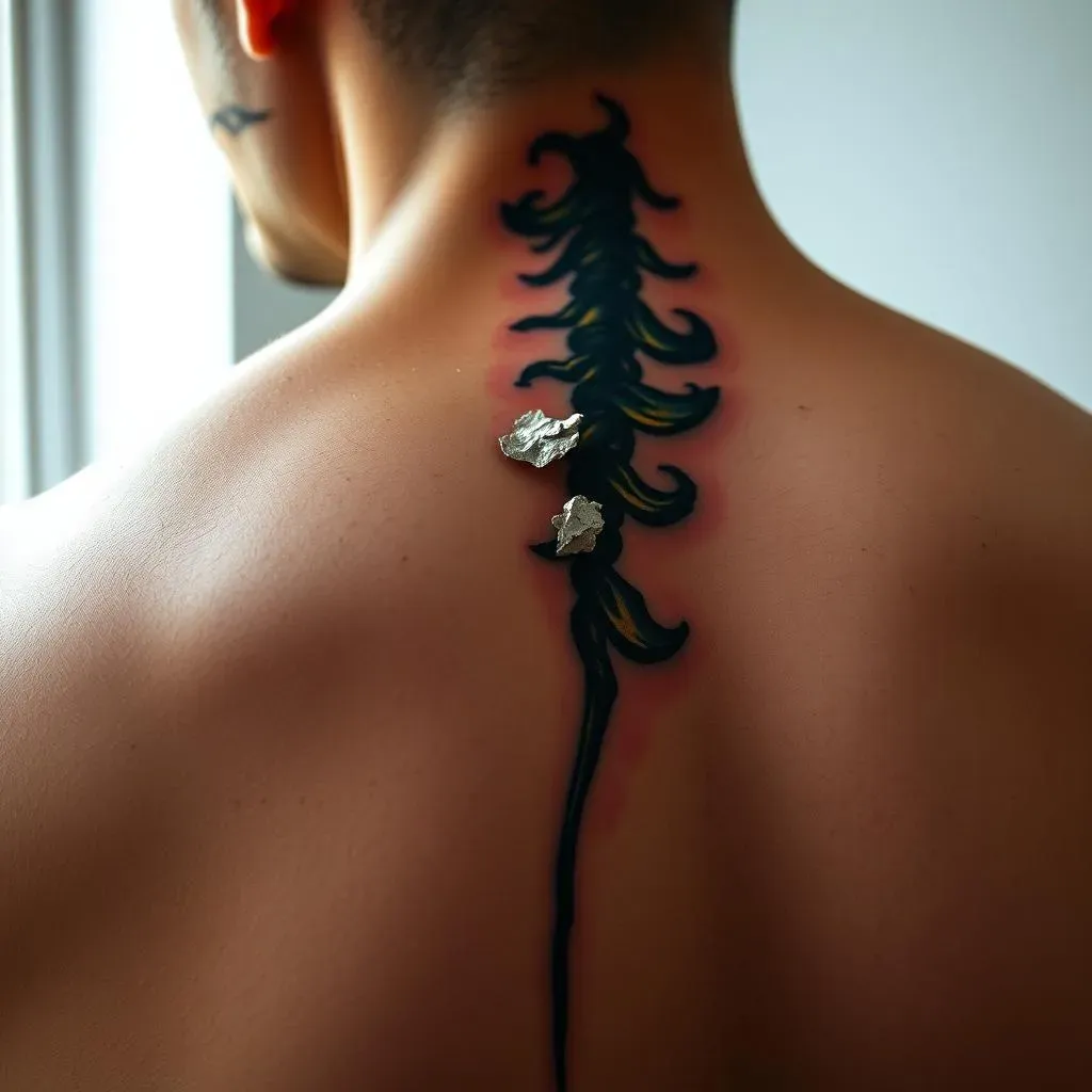 Spine Tattoo Aftercare: Healing and Maintenance for Men