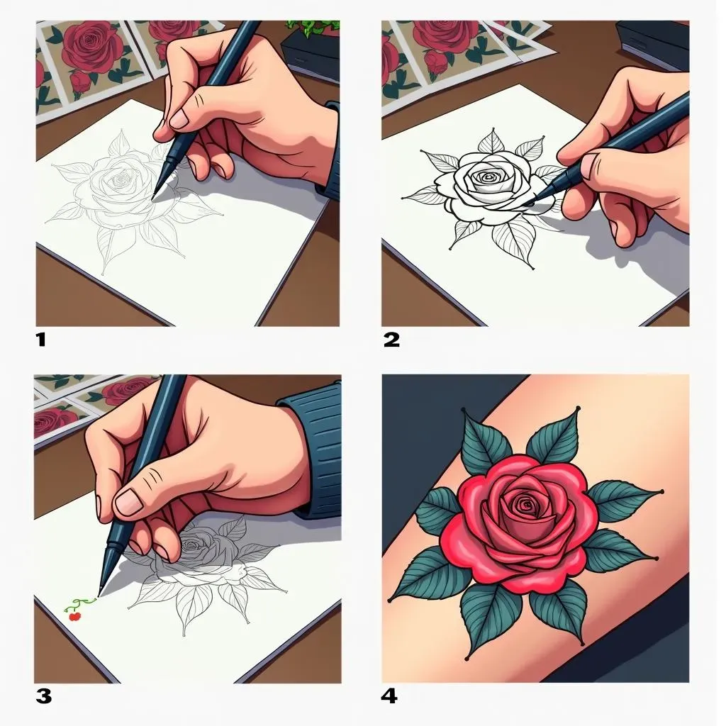 StepbyStep Guide to Creating Your First Tattoo Drawing Designs