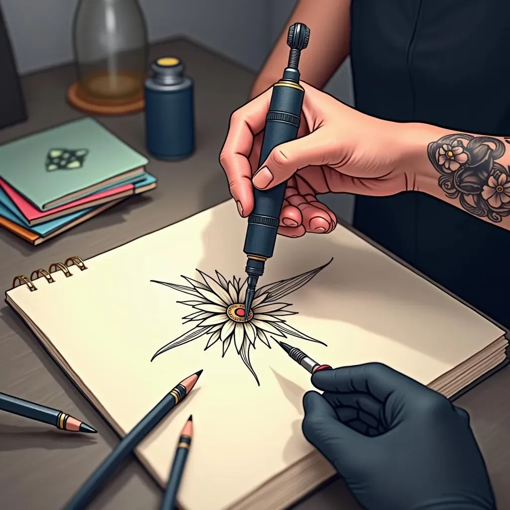 Stepping Up: Intermediate Tattoo Designs for Practice