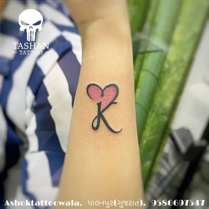 Styles and Scripts: Exploring K Letter Tattoo Designs
