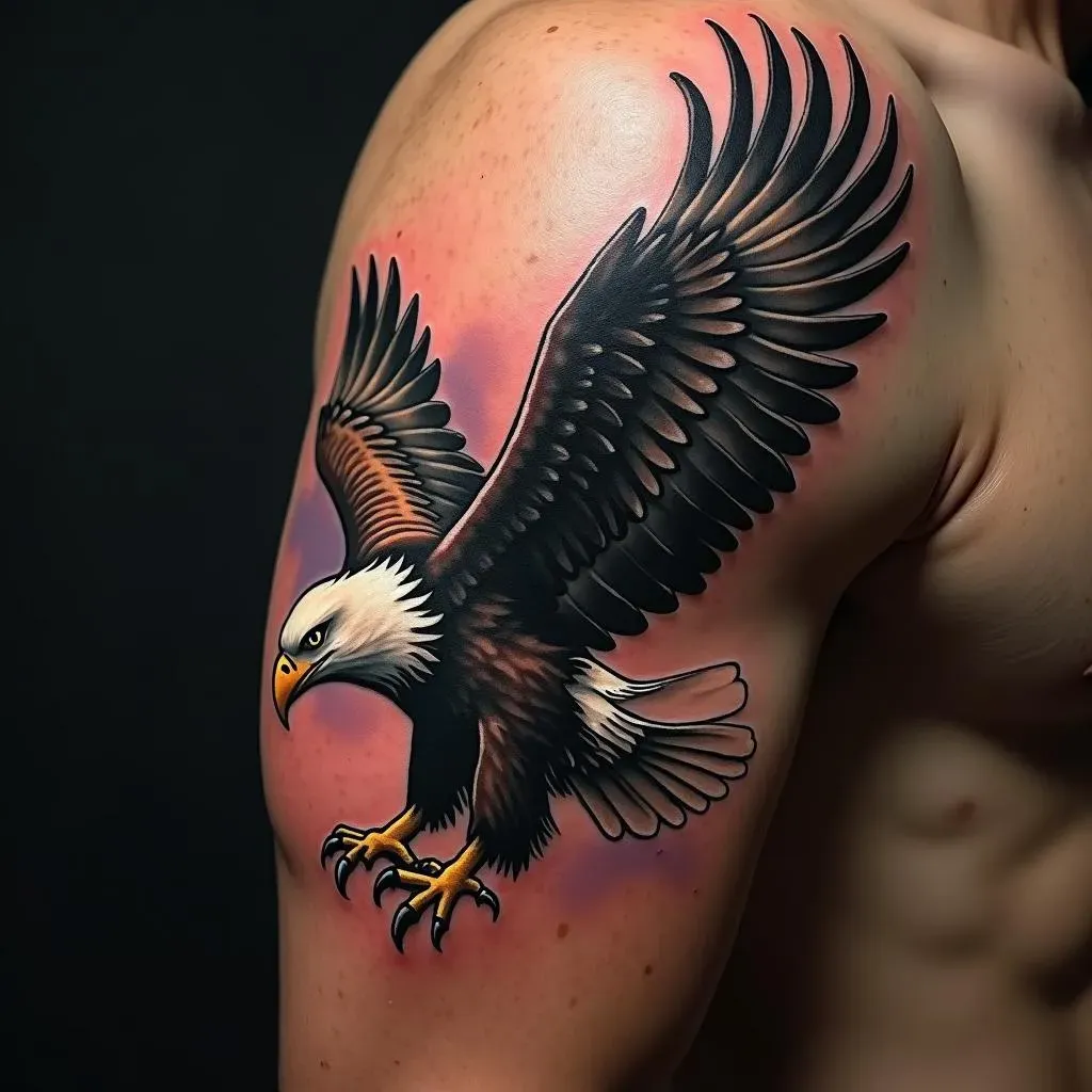 Symbolic Meanings Behind Eagle Tattoo Designs for Men