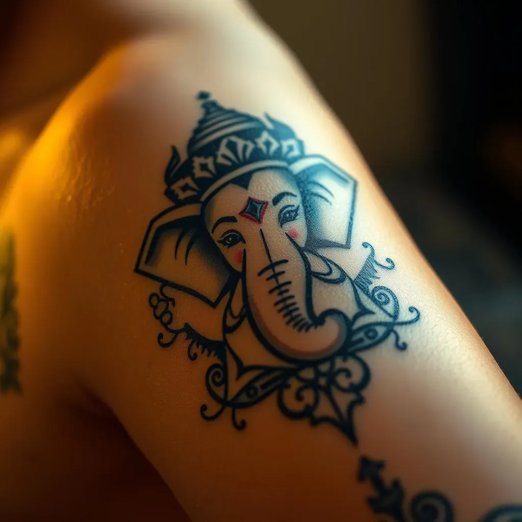 Symbolic Meanings Behind Ganesh Tattoo Designs