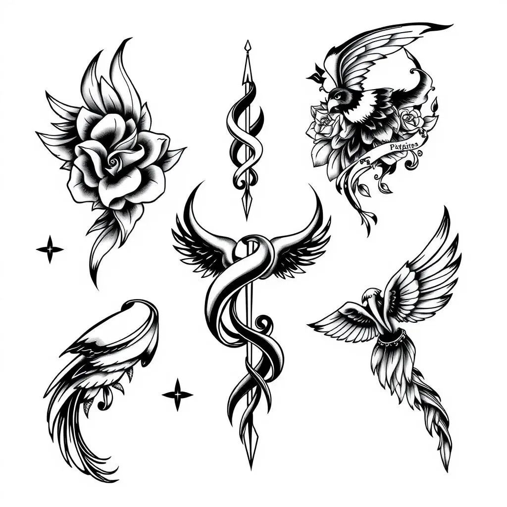 Absolute Black and White Tattoo Designs: Ideas & Inspiration