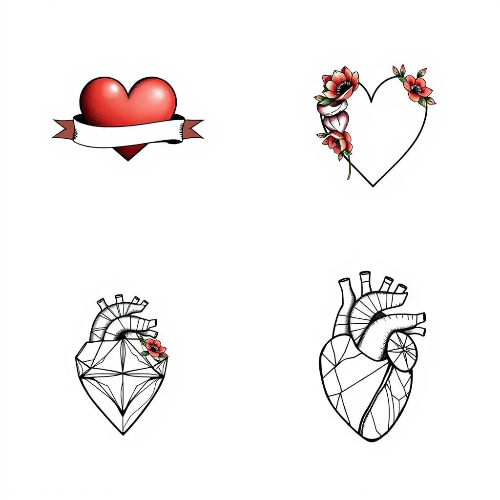 Amazing Tattoo Designs Hearts: Ideas & Inspiration