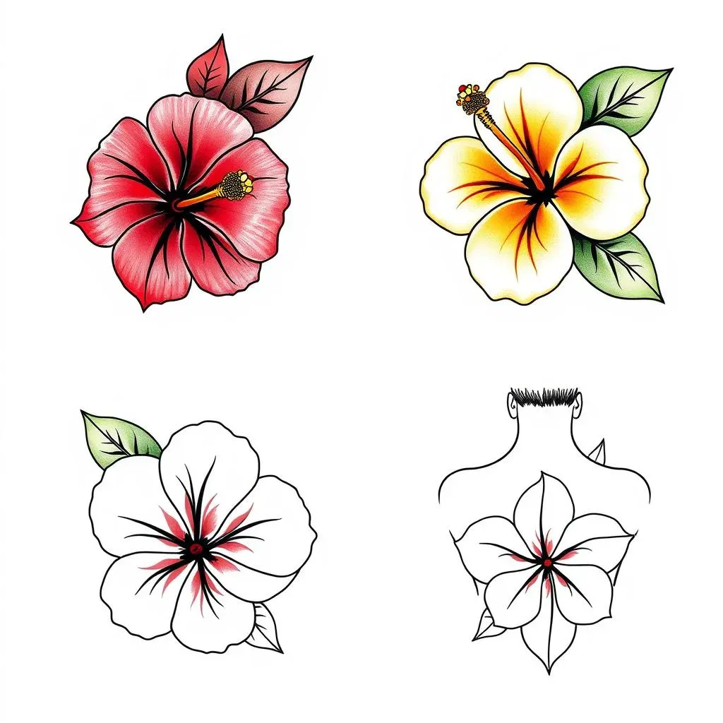 Tattoo Designs Hibiscus Flowers: Discover Awesome Ideas