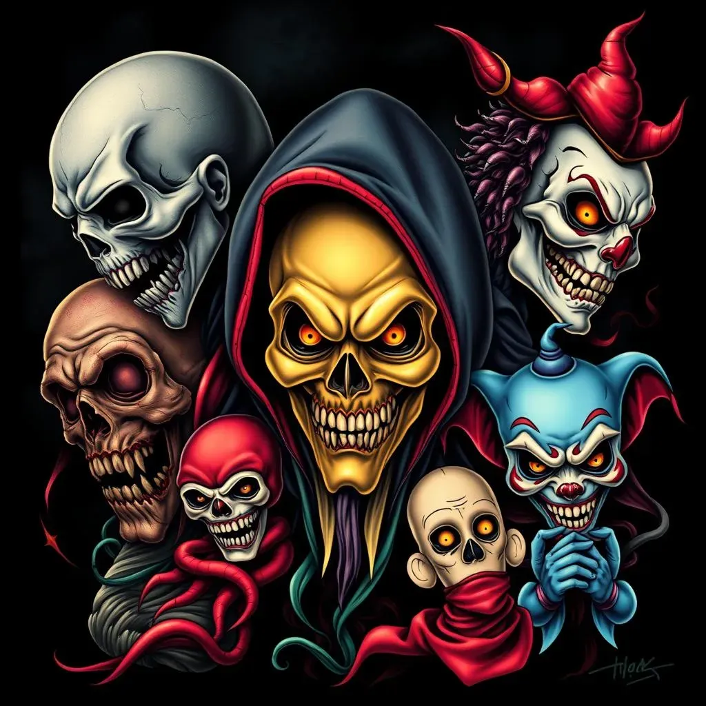 Horror Tattoo Designs: Discover Spine-Chilling Ink Ideas