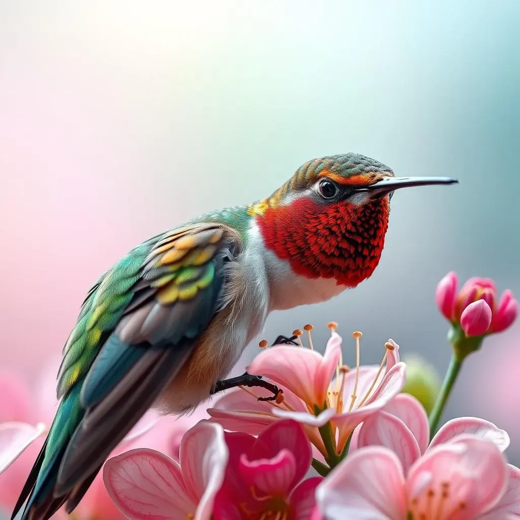 Stunning Tattoo Designs Hummingbirds and Flowers: Ideas