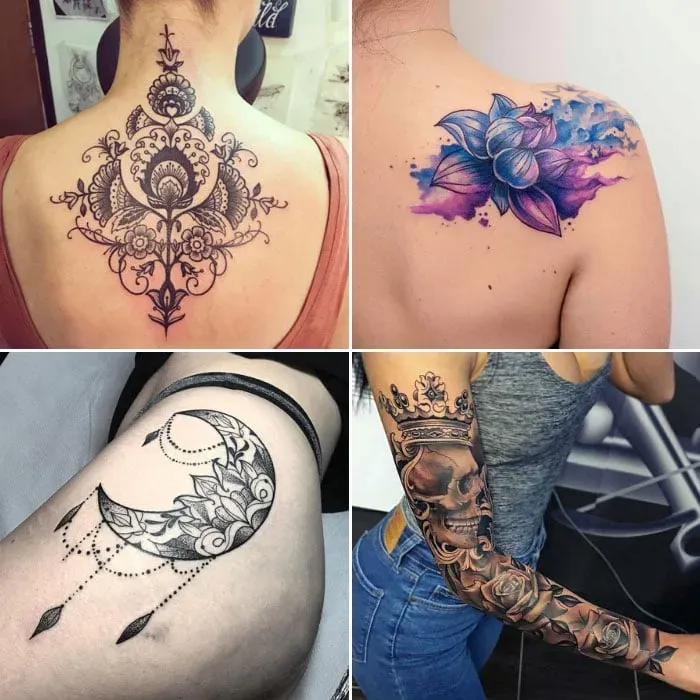 50 Stunning tattoo designs of women to Inspire