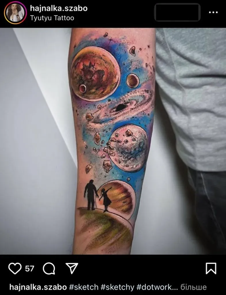 Amazing tattoo designs universe: Get Inspired Now