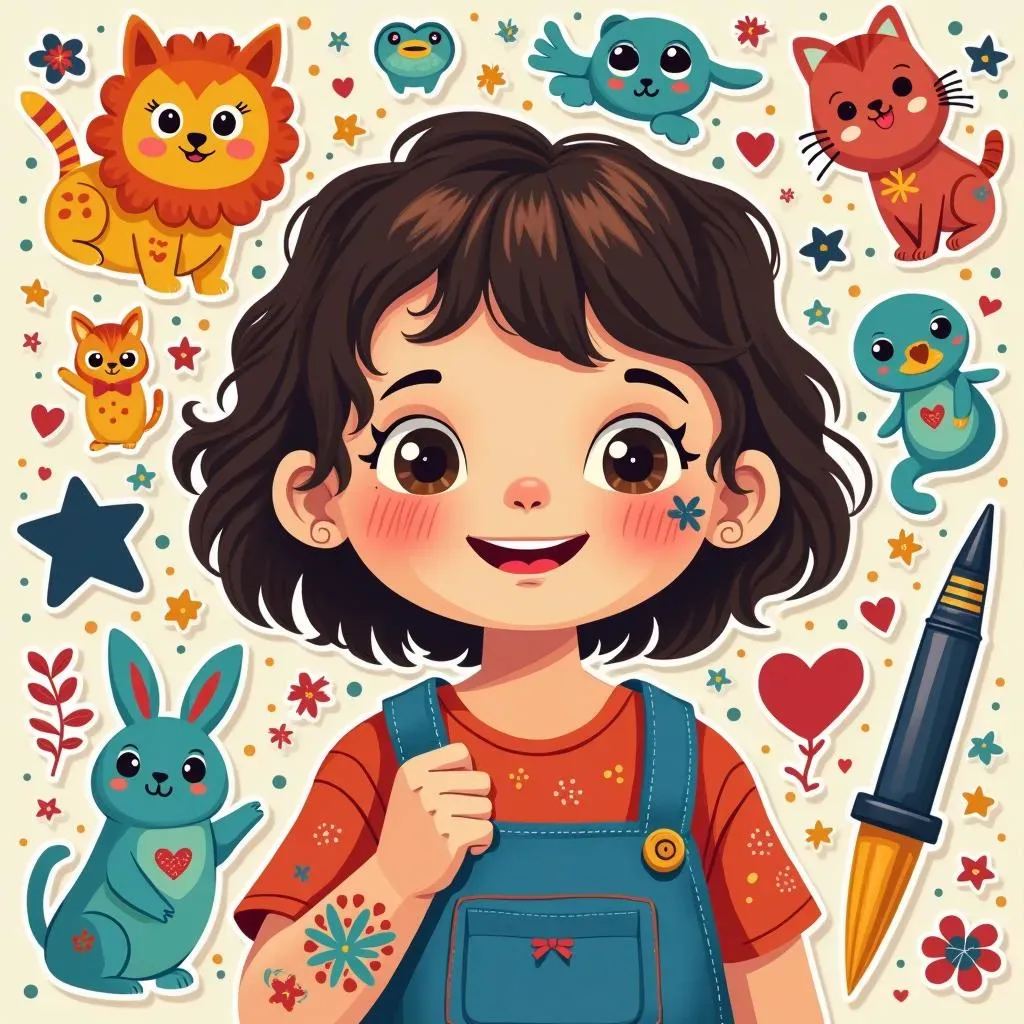 Temporary Tattoo Designs Easy for Kids: A World of Fun